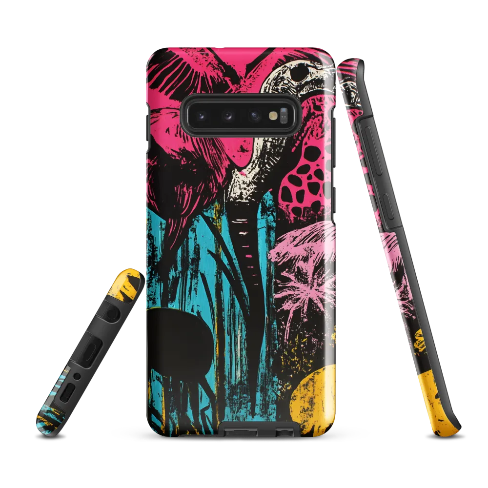 Vibrant Encounters: A Celebration of Wildlife | Phone Case |  S10 Plus | Tough Case | Glossy