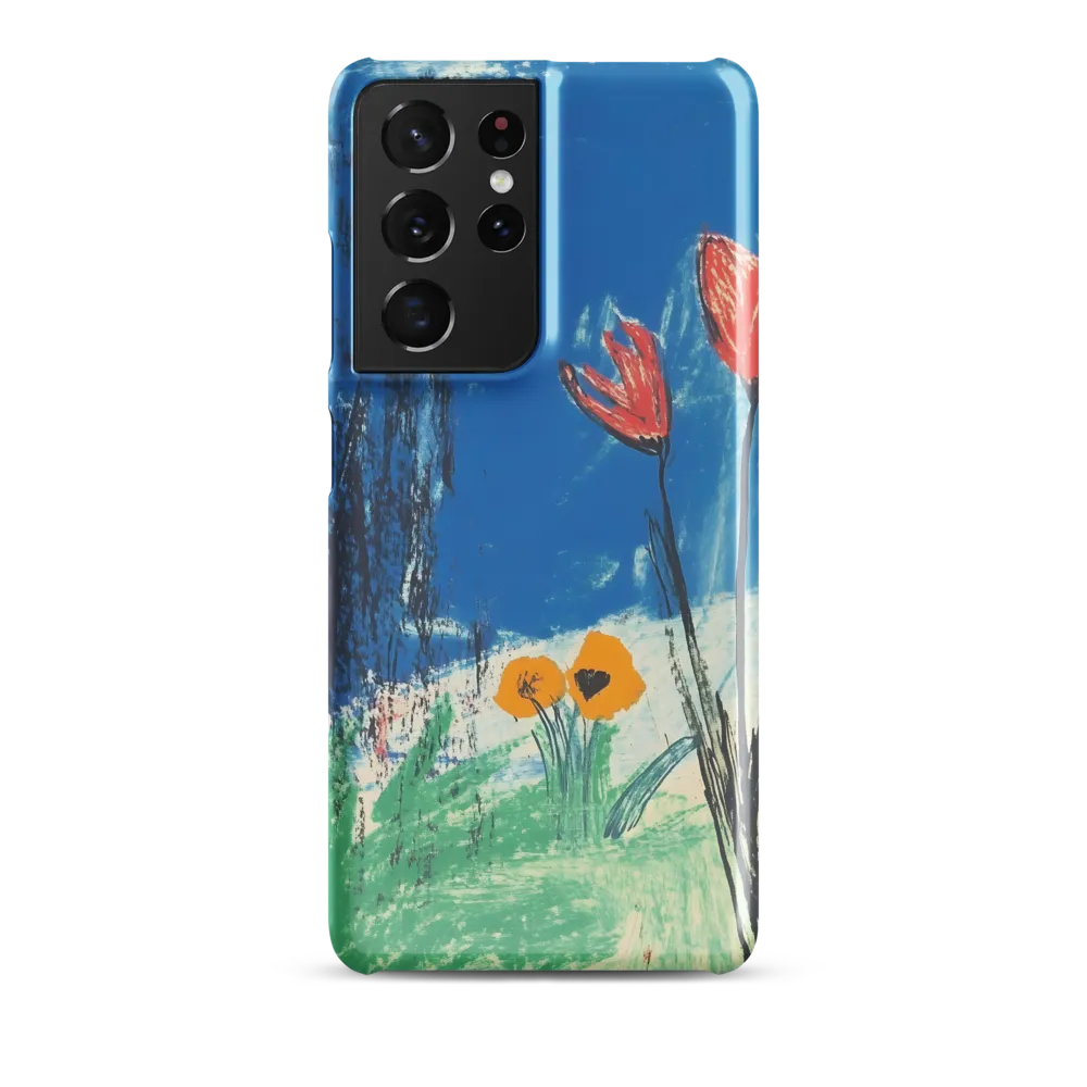 Joyful Blossoms in Blue