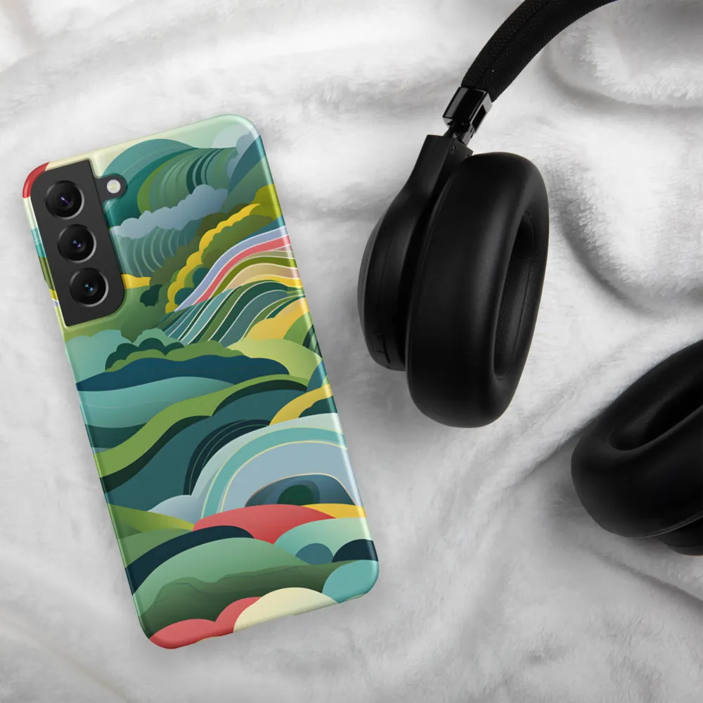 Waves of Serenity | Phone Case |  S22 Plus | Snap Case | Matte