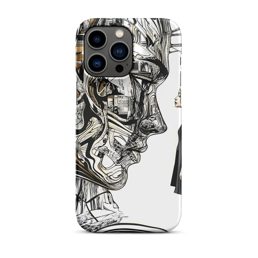 Reflections of Duality | Phone Case |  14 Pro Max | Snap Case | Matte