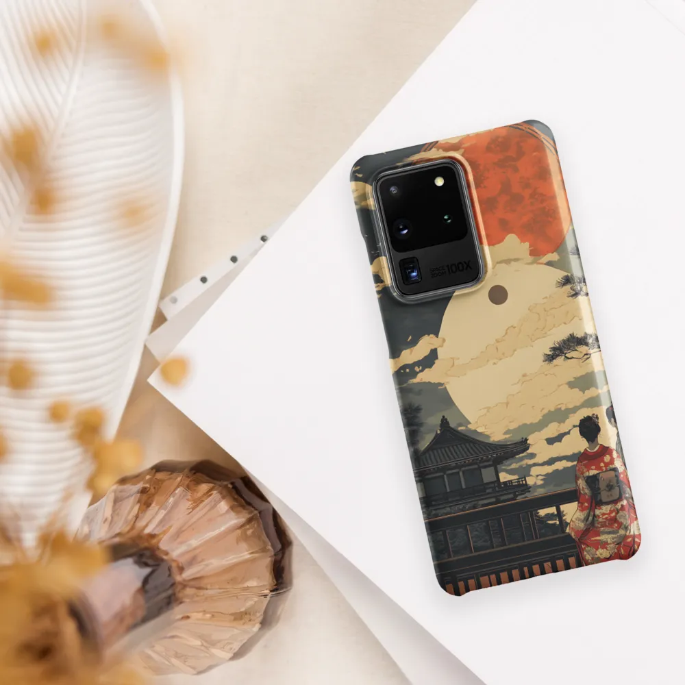 Under the Embrace of the Moon | Phone Case |  S20 Ultra | Snap Case | Matte