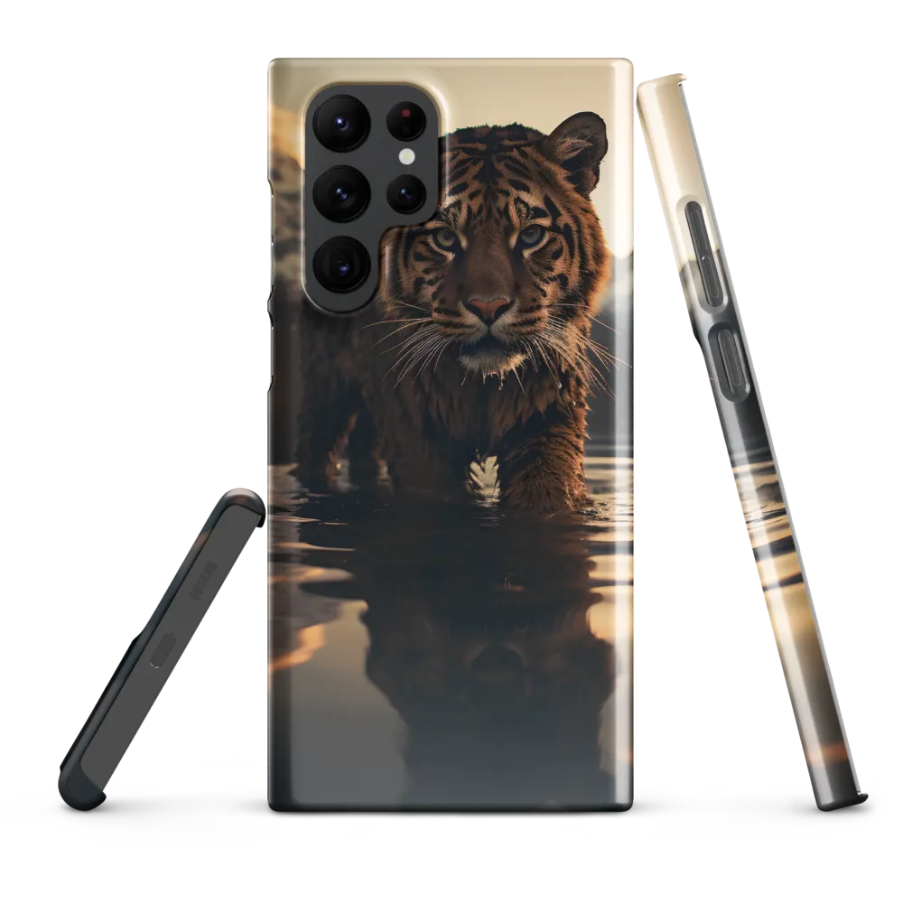 Majestic Reflection: The Tiger's Domain