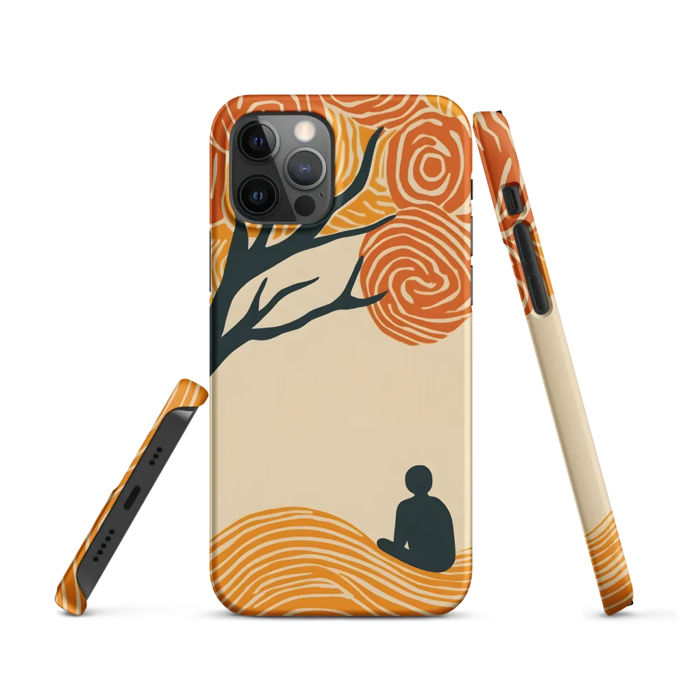 Silent Reflections under Swirling Leaves
