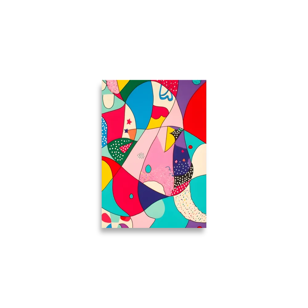 Playful Geometry in Color | Poster | A2 (16.5″×23.3″)