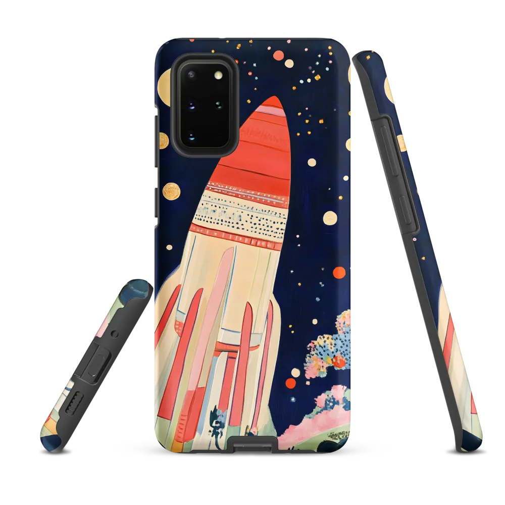 Cosmic Dreams: The Rocket's Journey