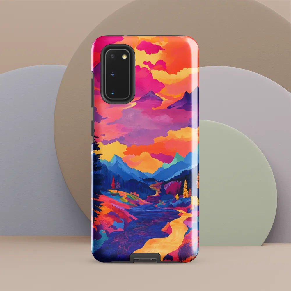 Radiant Serenity: A Surreal Landscape