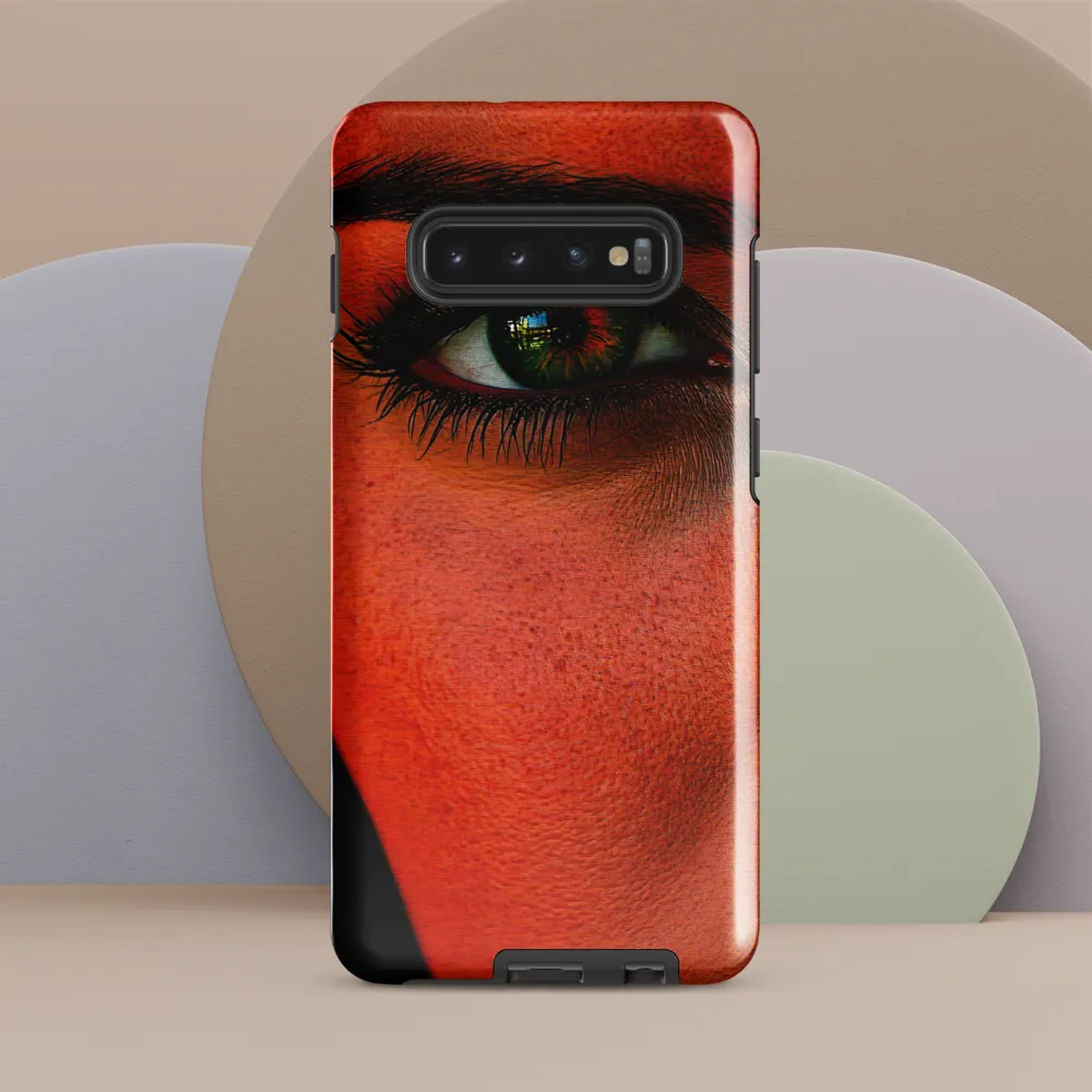 Gaze of Intensity | Phone Case |  S10 Plus | Tough Case | Glossy