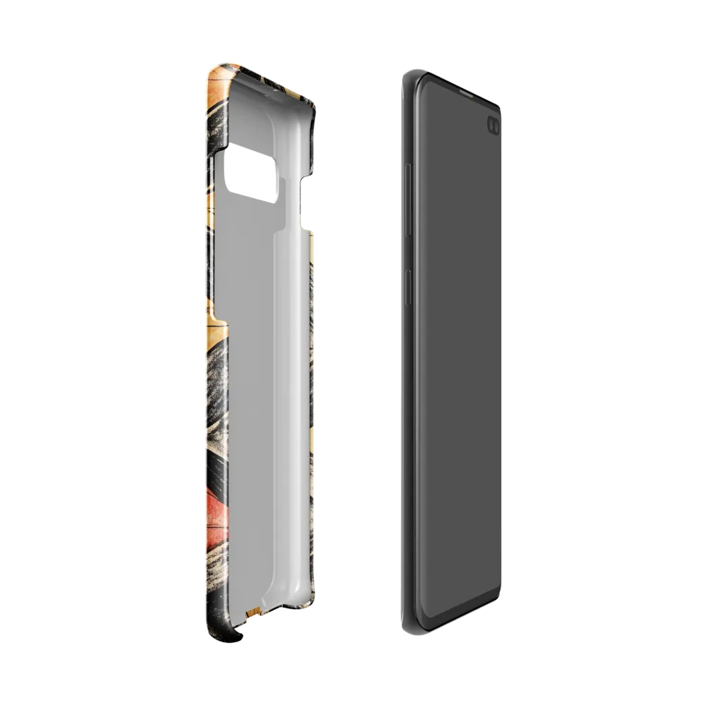 Geometric Harmony | Phone Case |  S10 | Snap Case | Glossy