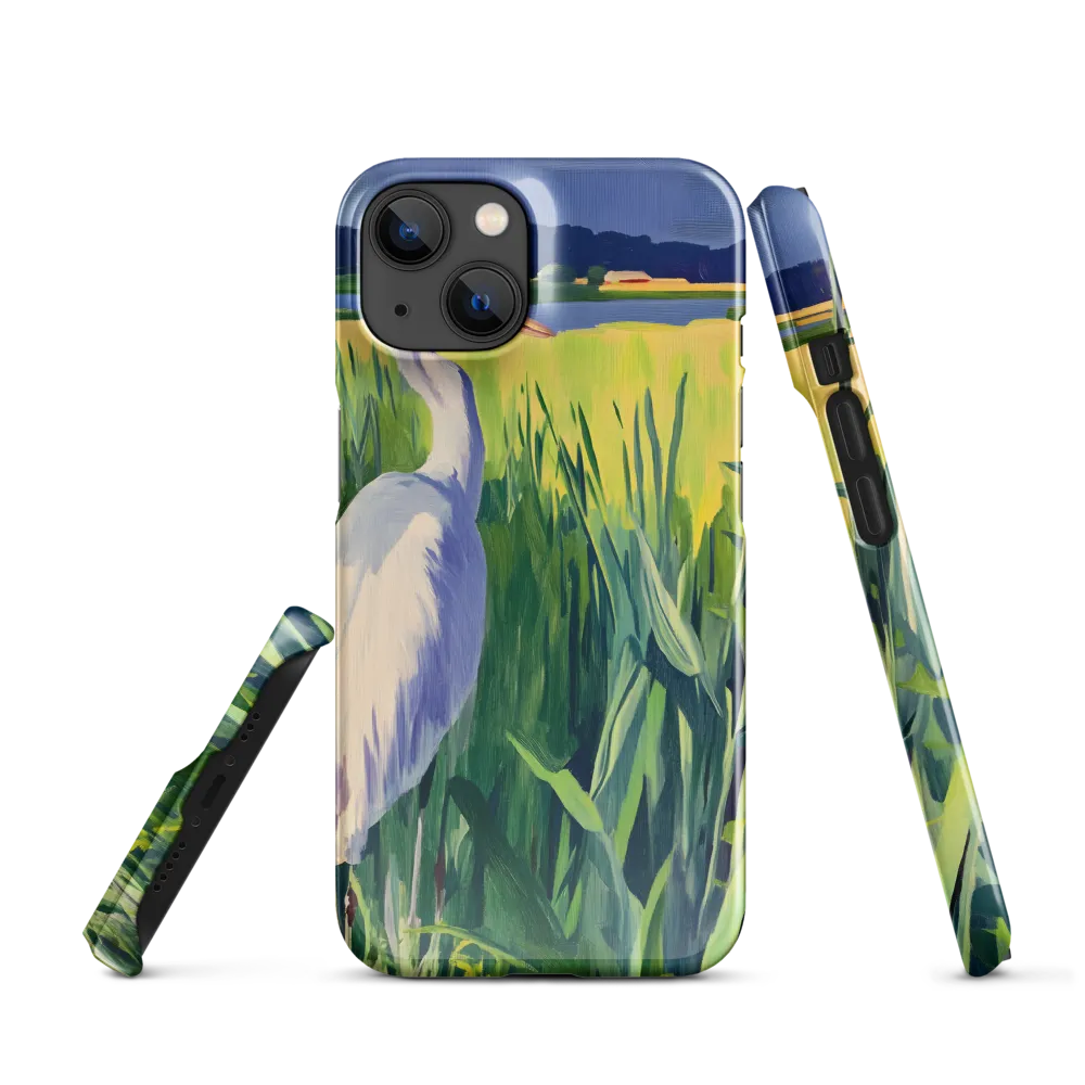 Graceful Presence: The Heron in the Meadow