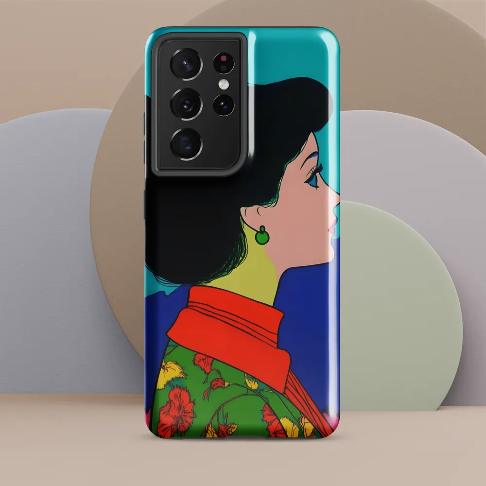 Whispers of Color: A Pop Art Portrait