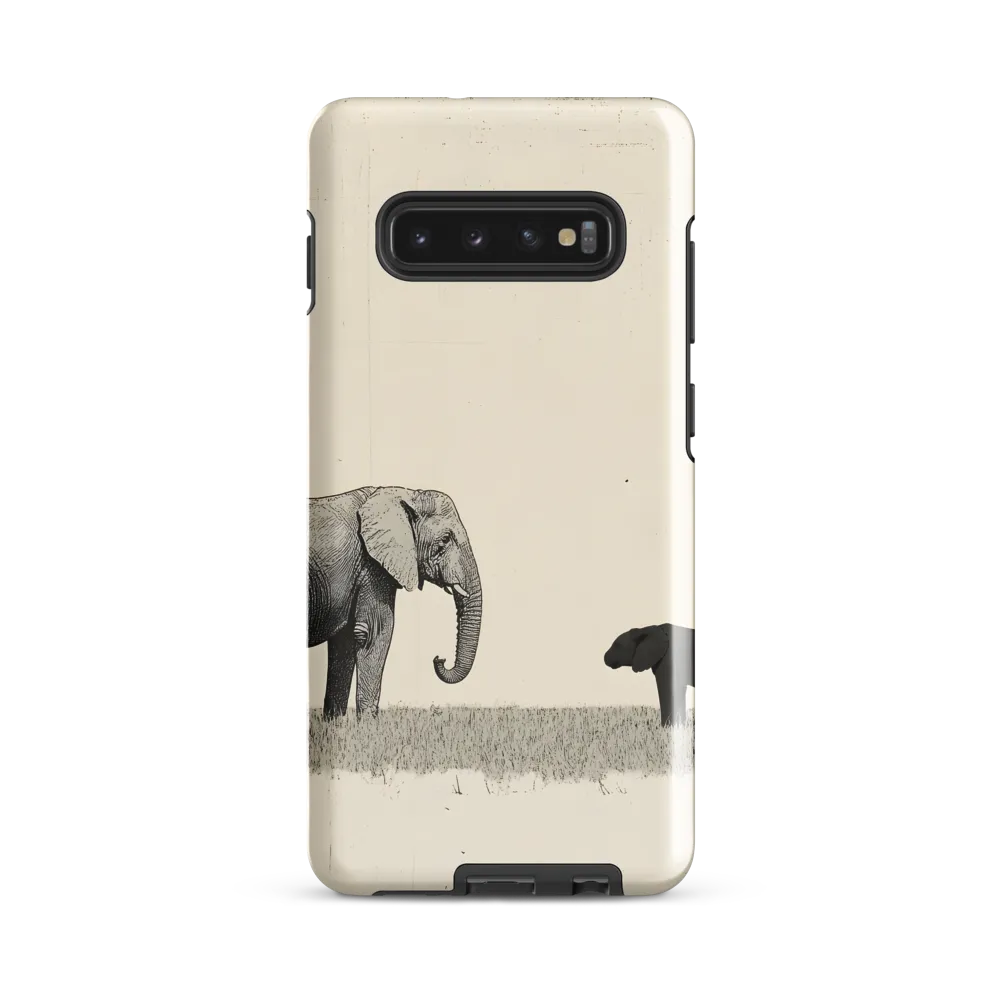 Contrasting Companions | Phone Case |  S10 Plus | Tough Case | Glossy