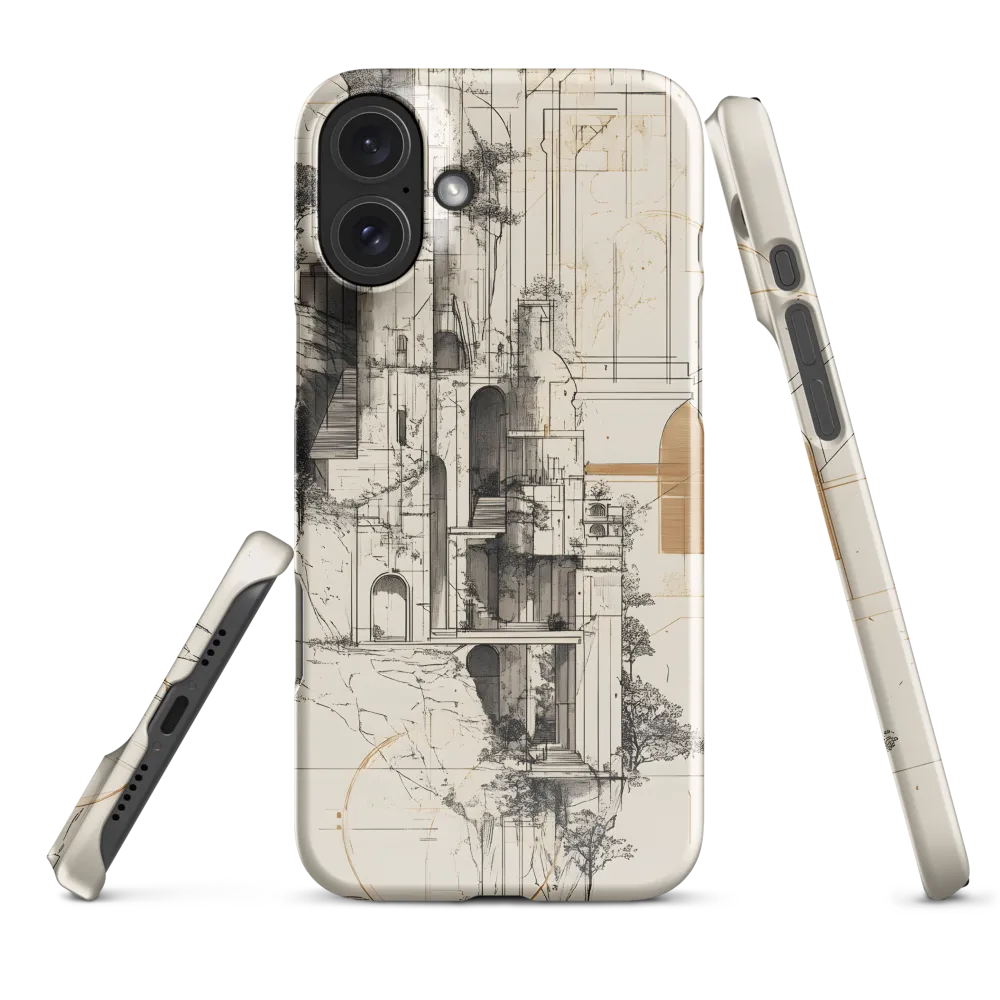 Ethereal Architectures | Phone Case |  16 Plus | Snap Case | Glossy