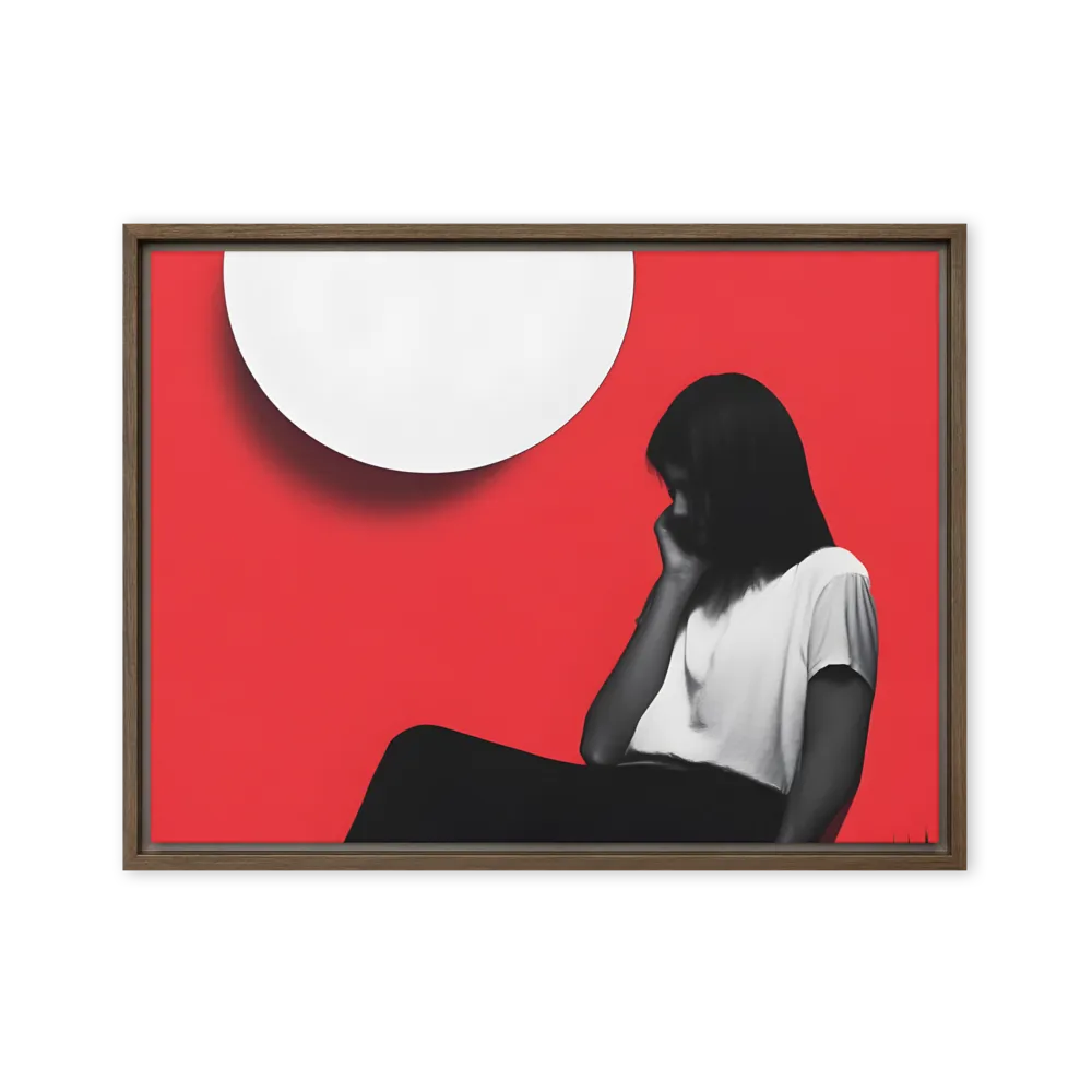 Contemplation in Red