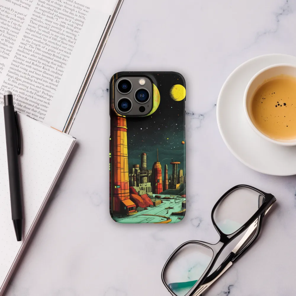 Cosmic Cityscape | Phone Case |  13 Pro | Snap Case | Matte