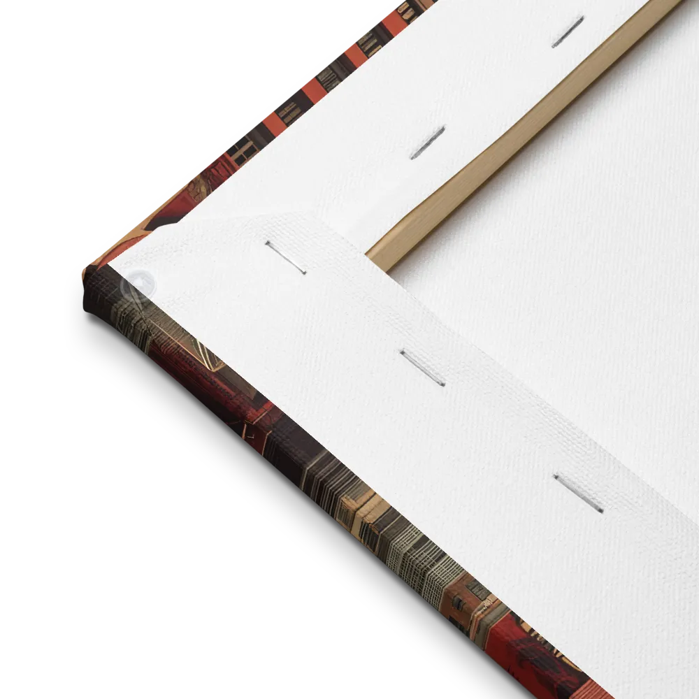 A Glimpse of Tomorrow: Urban Ambition | Thin Canvas | 12″×12″
