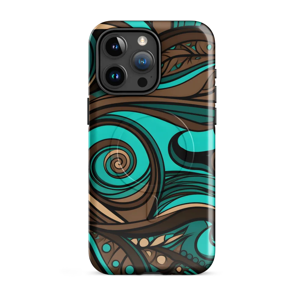 Fluctuating Currents | Phone Case |  15 Pro Max | MagSafe® Tough Case | Glossy