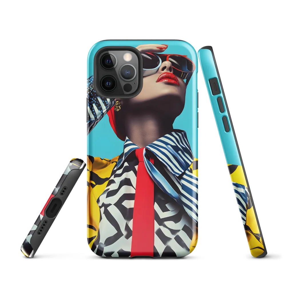 Chic Confidence in Bold Patterns