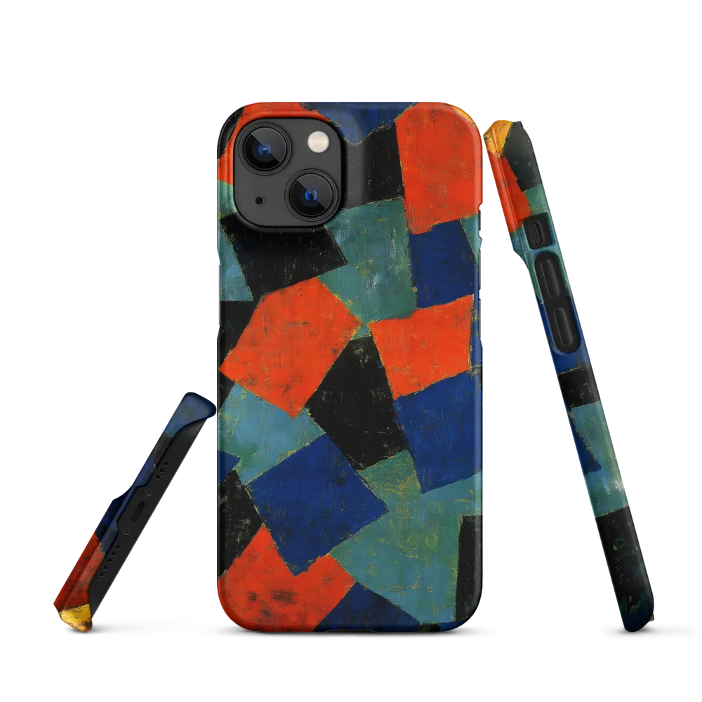 Dynamic Geometry in Color | Phone Case |  14 | Snap Case | Matte