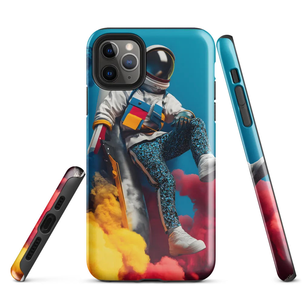 Lift Off: A Colorful Cosmic Journey | Phone Case |  11 Pro Max | Tough Case | Glossy