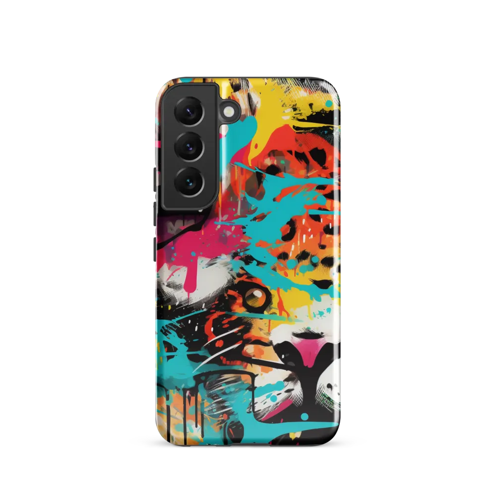 Fierce Fusion: Tiger and Lion in Graffiti