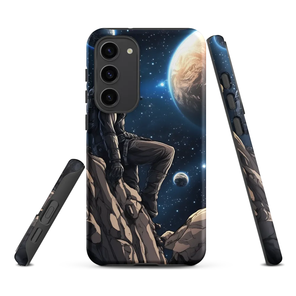 Gazing Into the Cosmos | Phone Case |  S23 Plus | Tough Case | Matte