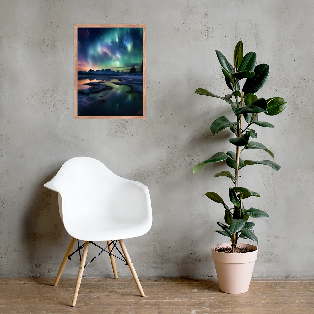 Ethereal Aurora: A Night Under the Stars