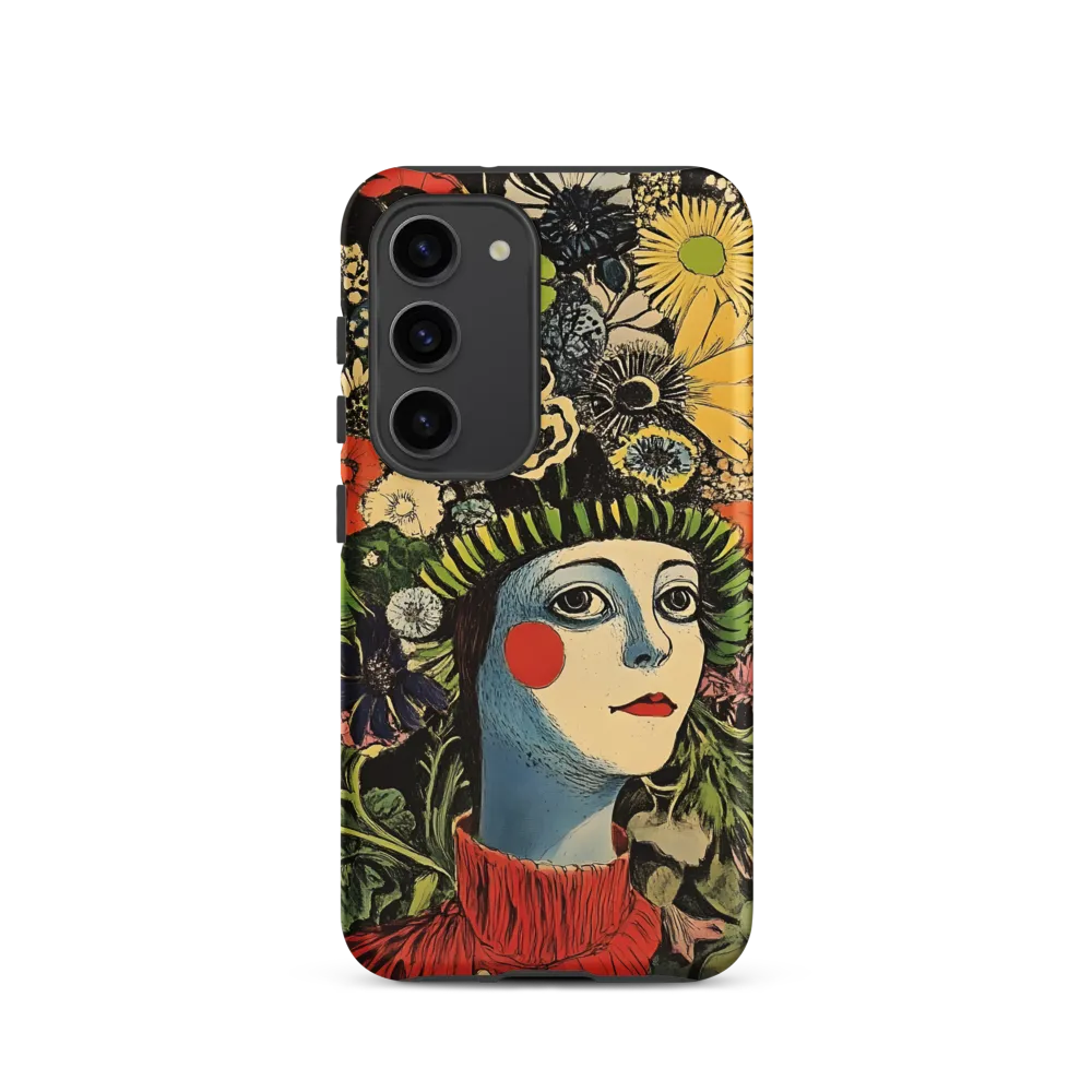Floral Whimsy: A Portrait of Nature's Embrace