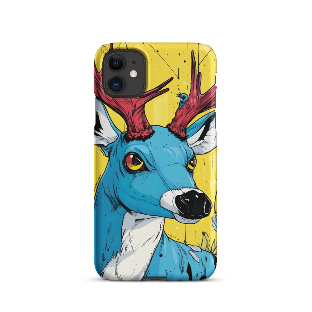 Vivid Antlers: A Modern Take on Nature