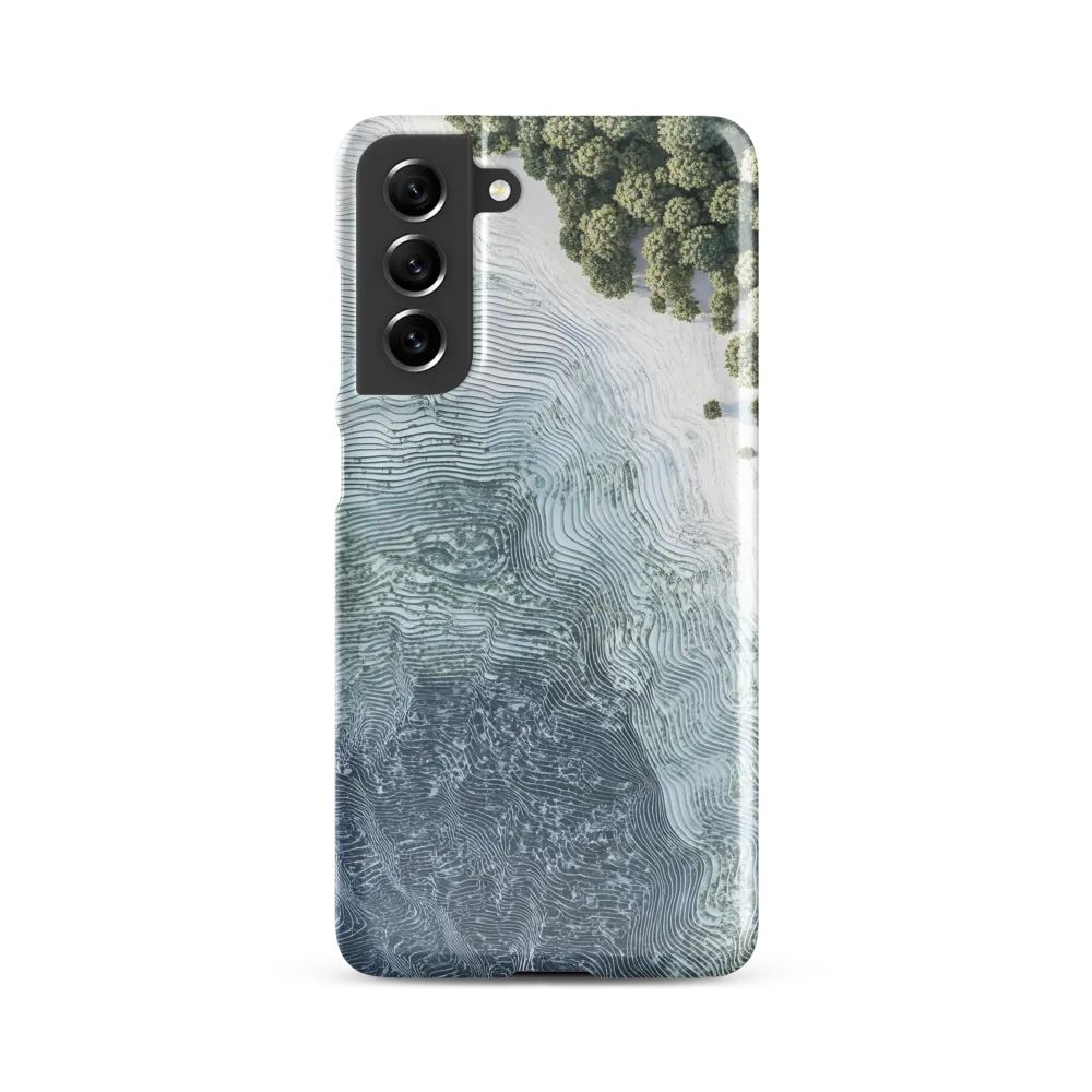 Serenity of Shorelines | Phone Case |  S21 FE | Snap Case | Glossy