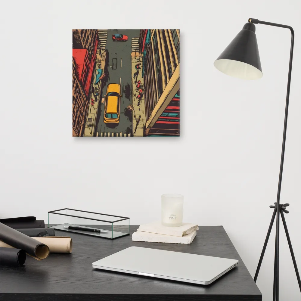Urban Symphony | Canvas | 16″×16″