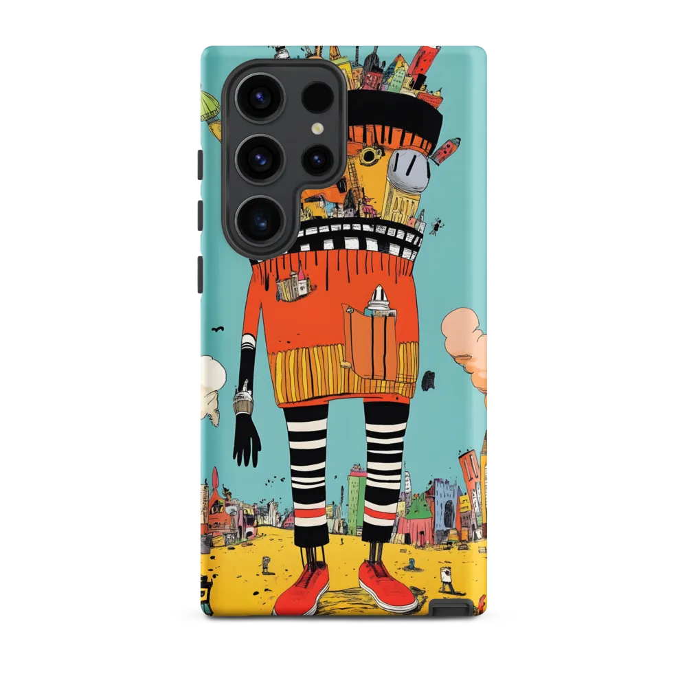 Urban Fantasia: A Whimsical Encounter | Phone Case |  S23 Ultra | Tough Case | Matte