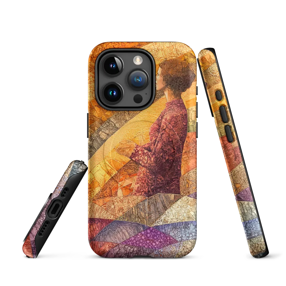 Whispers of Contemplation | Phone Case |  15 Pro | MagSafe® Tough Case | Matte