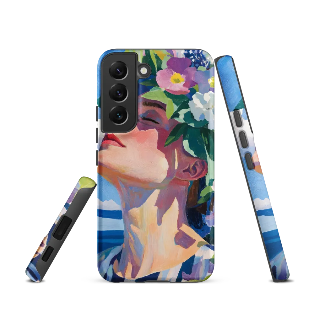 Blossom of Serenity | Phone Case |  S22 | Tough Case | Matte