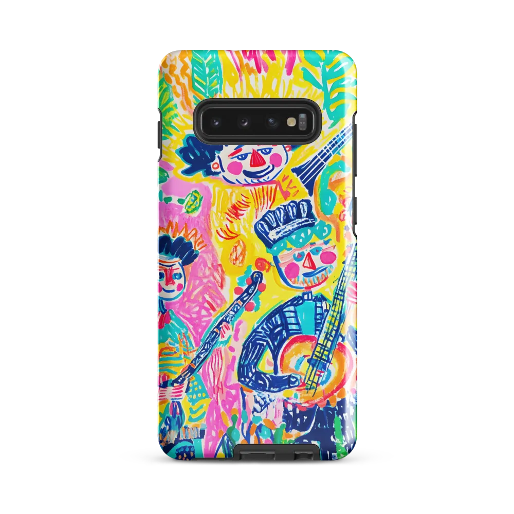 Joyful Duet: A Celebration of Music | Phone Case |  S10 Plus | Tough Case | Glossy