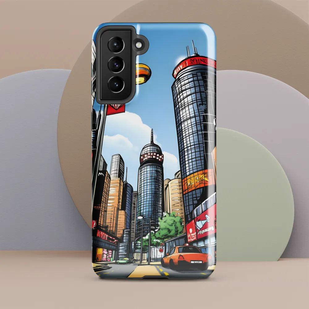 Urban Pulse: A Comic Cityscape