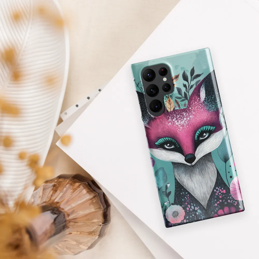 Whimsical Fox Among Blossoms