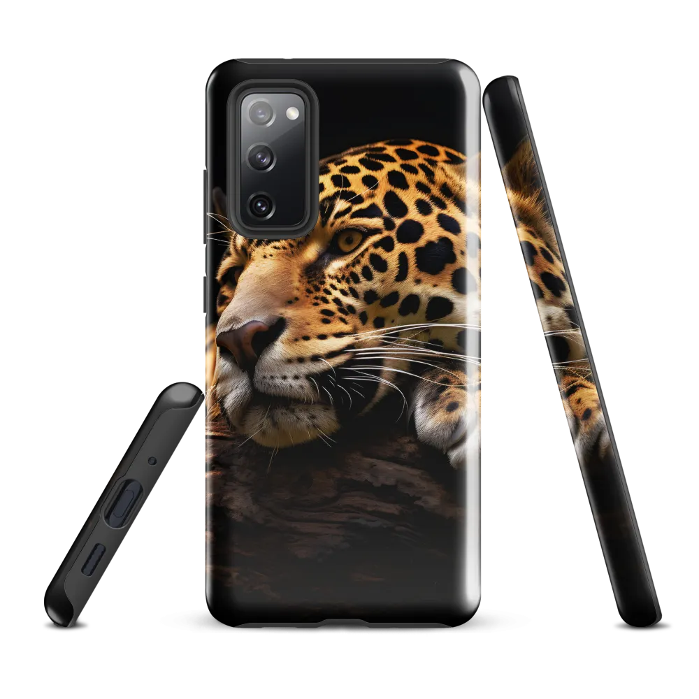 Tranquil Majesty: The Resting Leopard