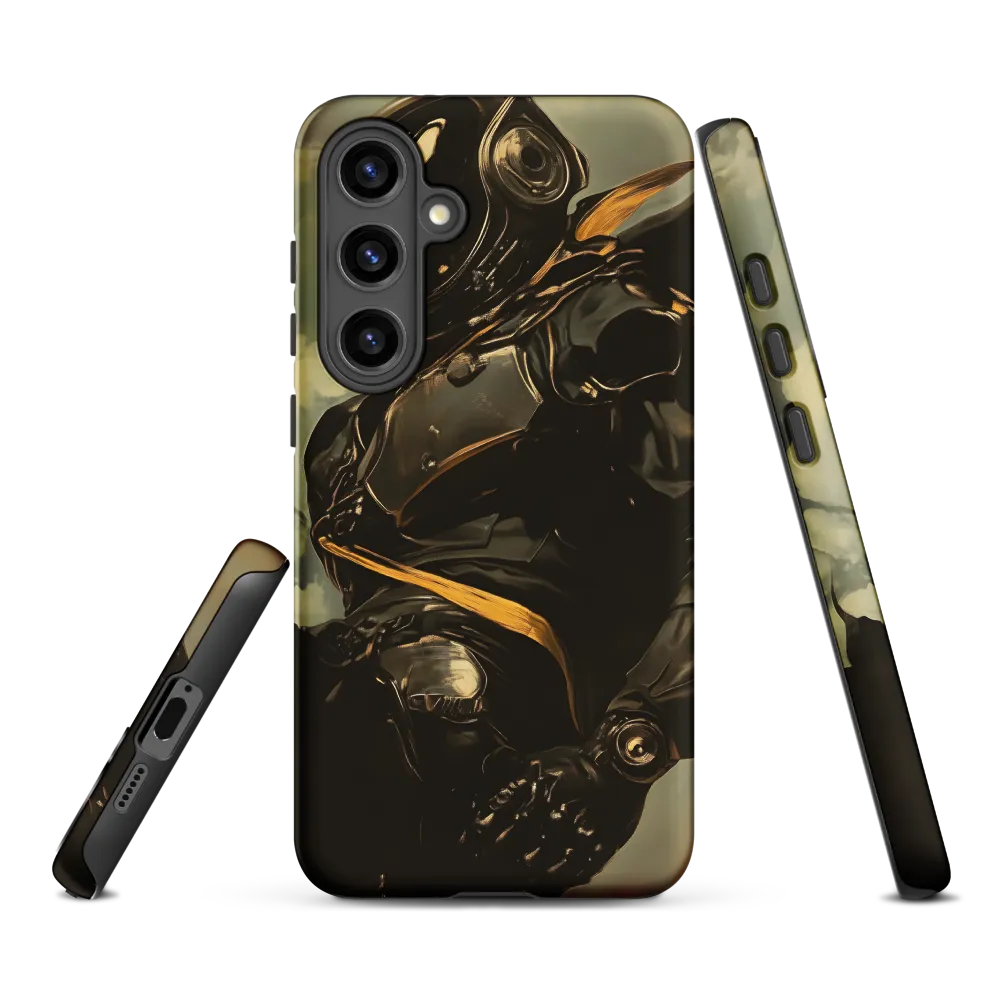 Ethereal Explorer: The Enigmatic Astronaut | Phone Case |  S24 Plus | Tough Case | Matte