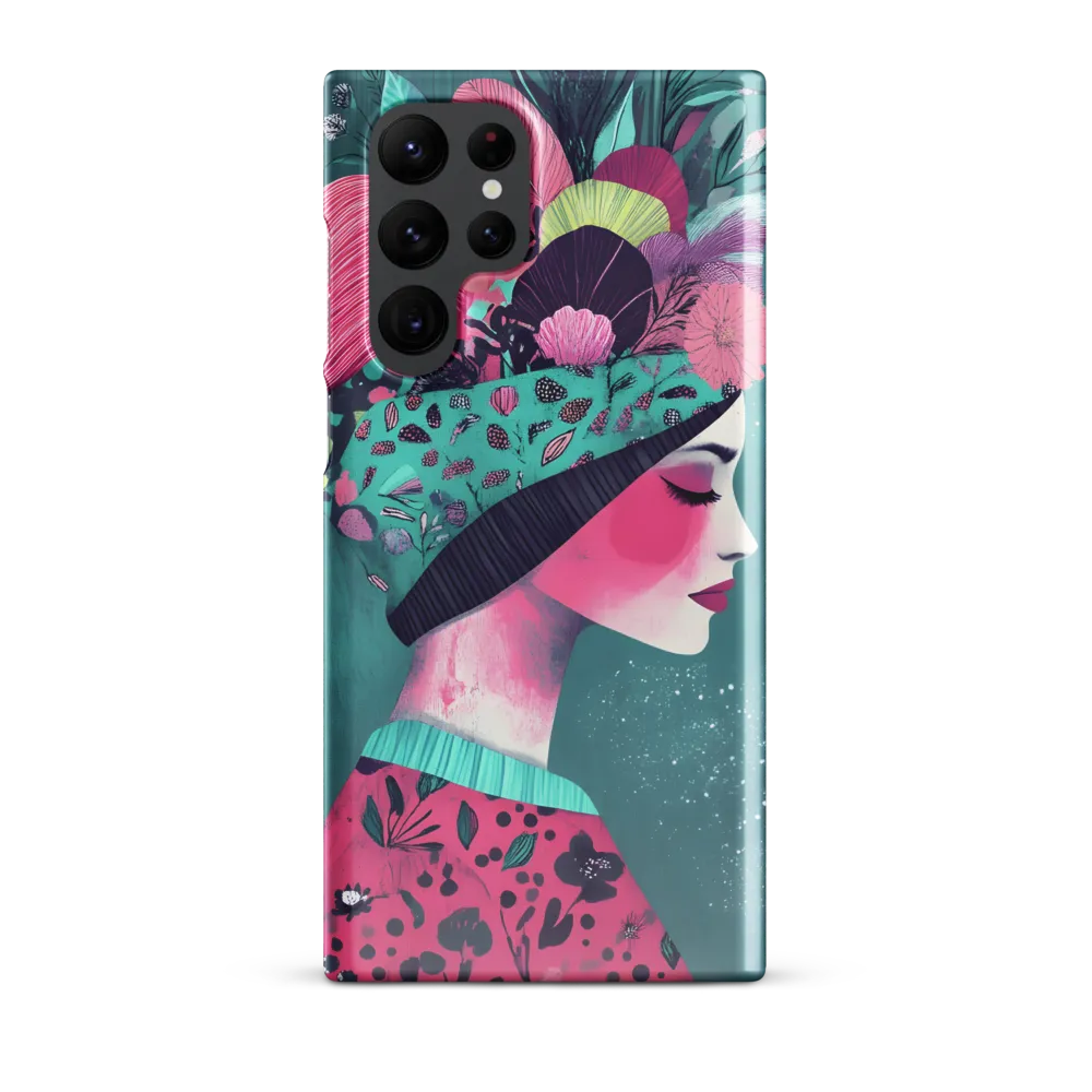 Whimsical Floral Portrait