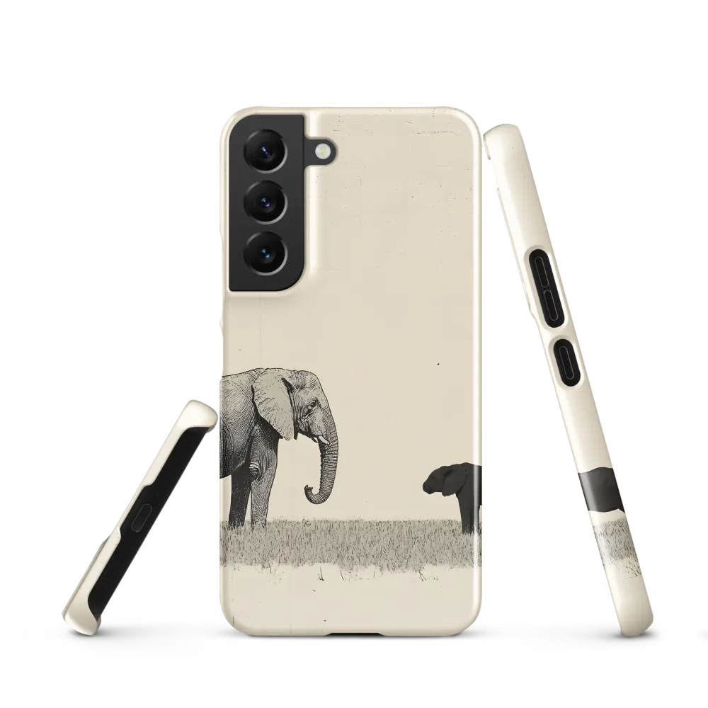 Contrasting Companions | Phone Case |  S22 | Snap Case | Glossy