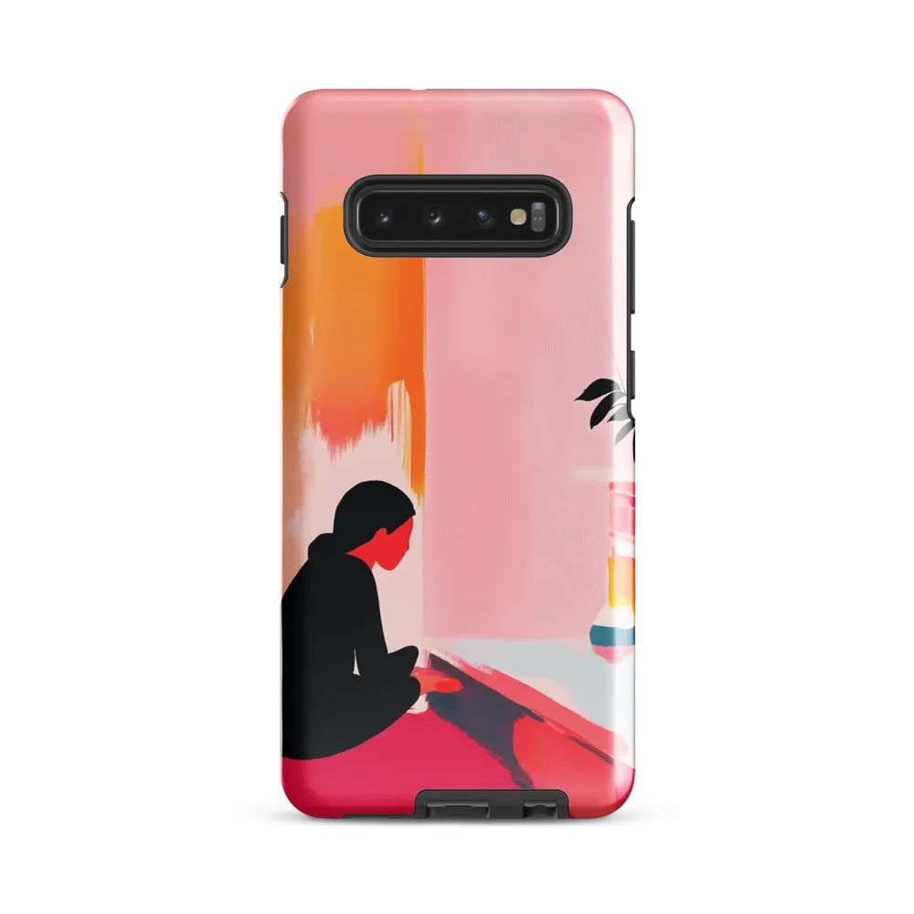 Silent Contemplation | Phone Case |  S10 Plus | Tough Case | Glossy