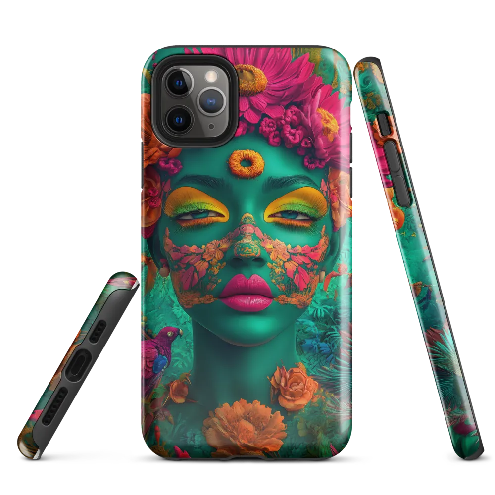 Floral Serenity | Phone Case |  11 Pro Max | Tough Case | Glossy