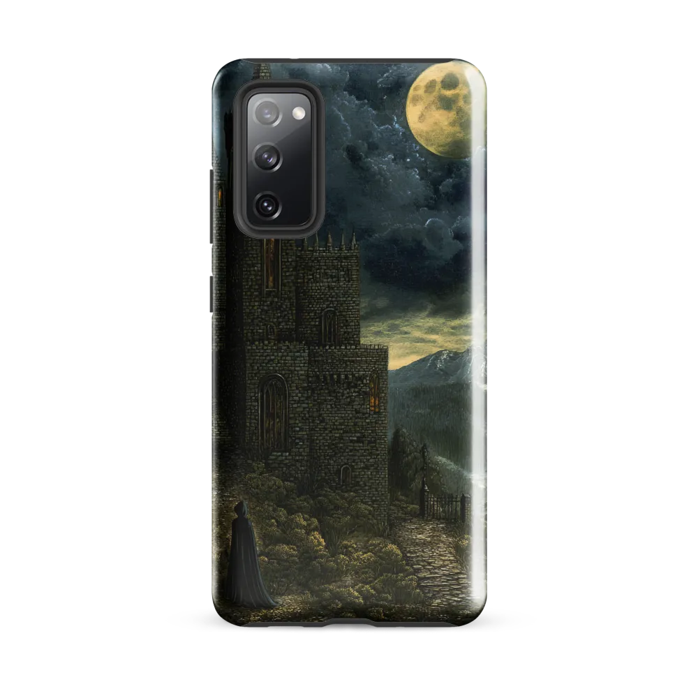 Whispers of the Moonlit Castle | Phone Case |  S20 FE | Tough Case | Glossy