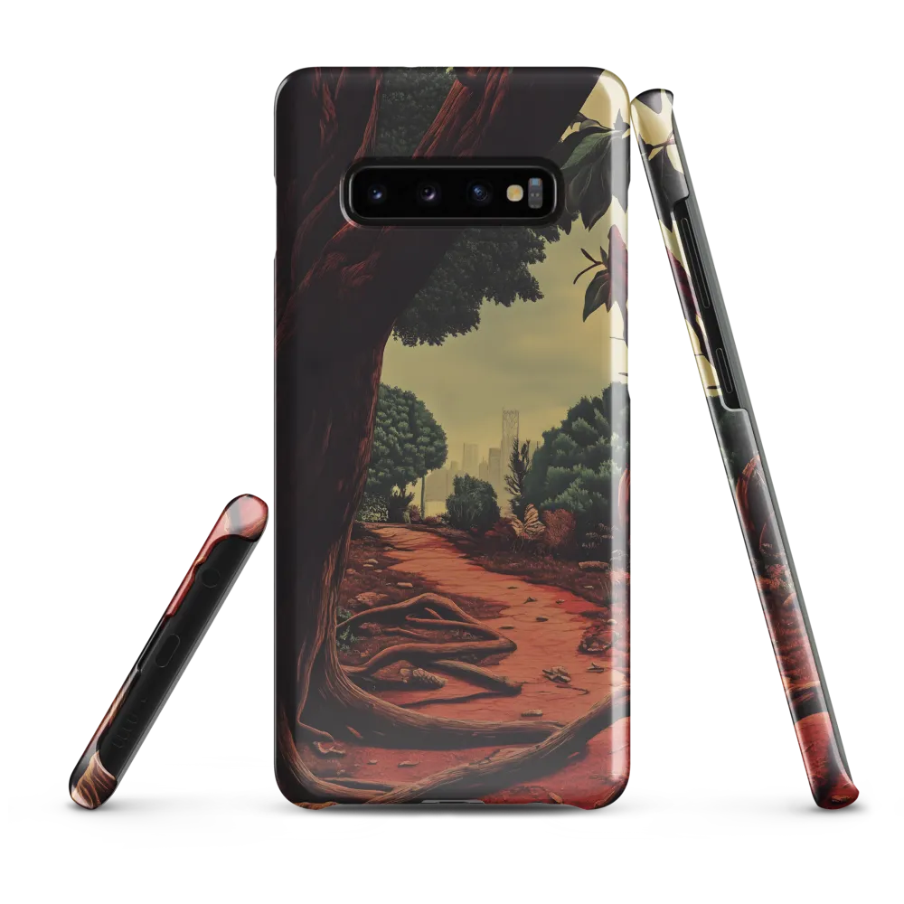 Pathway Through the Enchanted Grove | Phone Case |  S10 Plus | Snap Case | Glossy