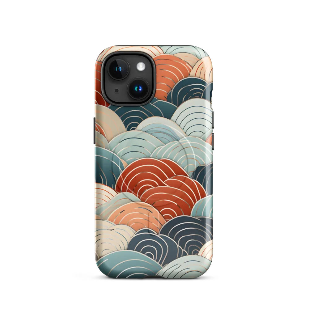 Rhythms of Waves | Phone Case |  15 | MagSafe® Tough Case | Glossy