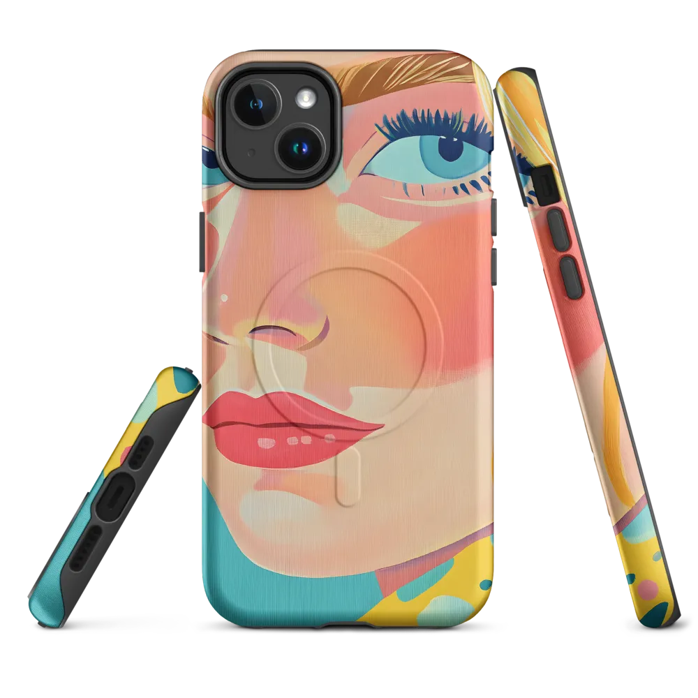 Vibrant Elegance: A Pop Art Portrait
