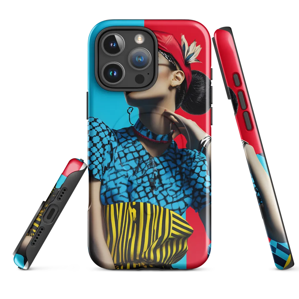 Confident Style: A Modern Fashion Statement | Phone Case |  16 Pro Max | MagSafe® Tough Case | Glossy
