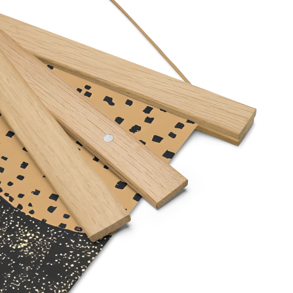 Voyage to the Unknown | Poster With Oak Wood Hanger | 18″×18″