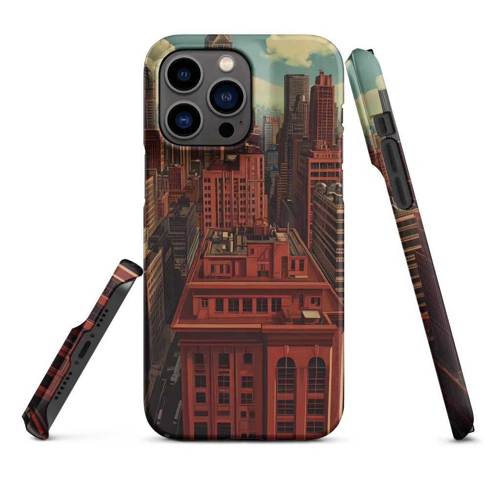 Urban Reverie: A Journey Through the City | Phone Case |  14 Pro Max | Snap Case | Matte