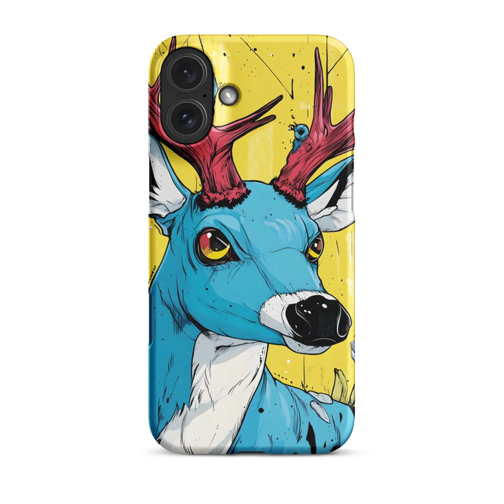 Vivid Antlers: A Modern Take on Nature